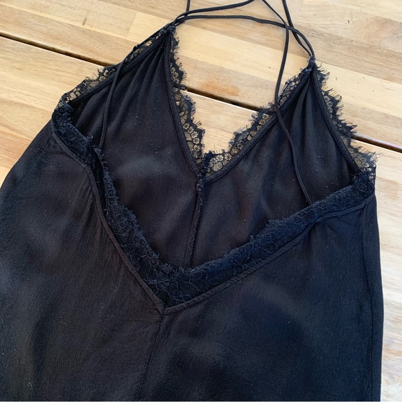 Silence + Noise Black Strappy Tank S - Picture 5 of 8